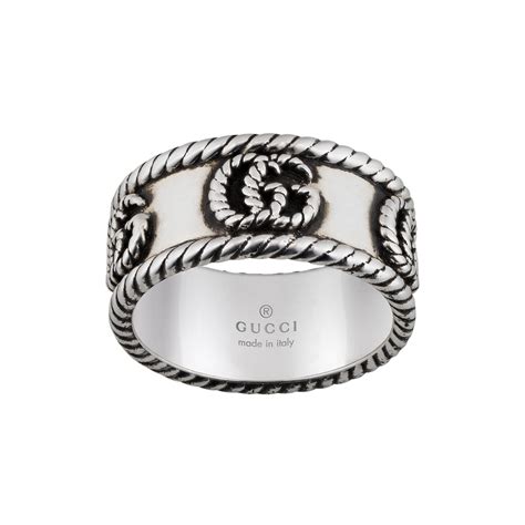 gucci ring gg|gucci sterling silver rings.